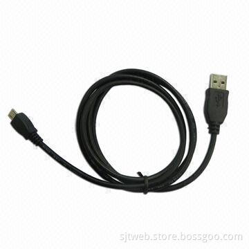 USB2.0 Data Cable, AM to Mini 5P, Low-power Consumption, 480Mbps Transfer Speed